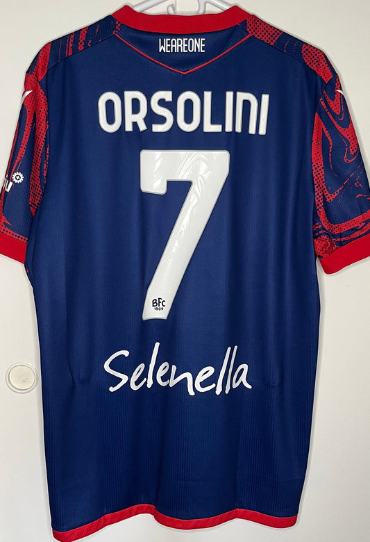 Bologna 2024-25 UCL Third Shirt Orsolini (XL) - 10/10
