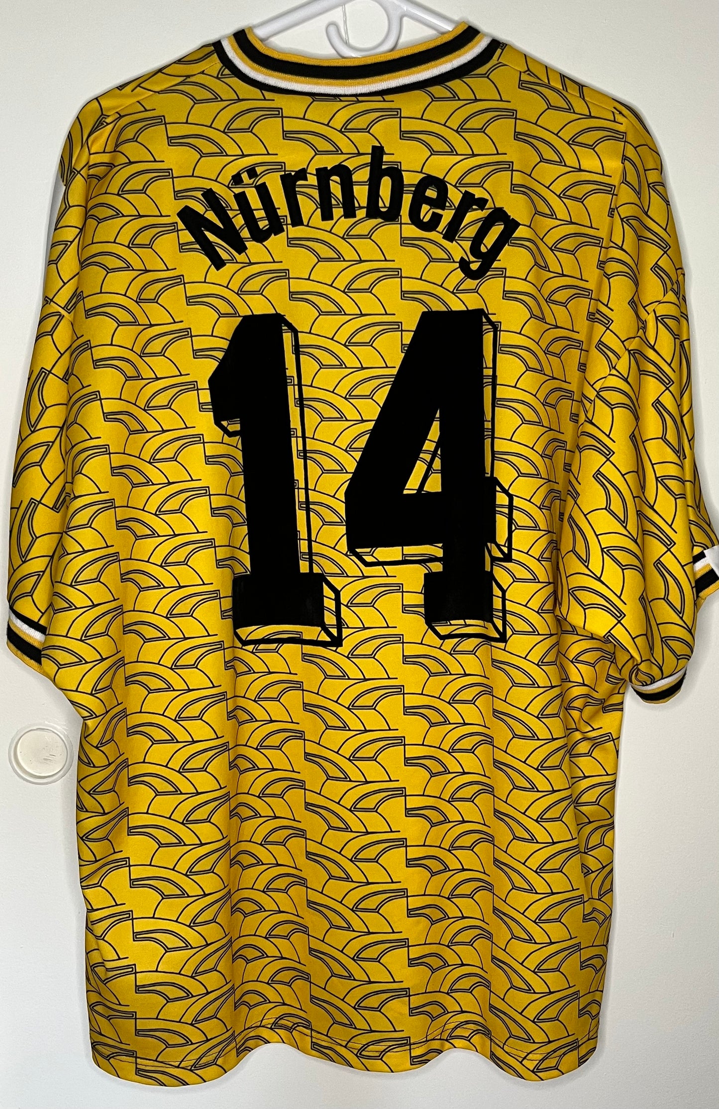 Nurnberg 1995-96 Team Issued Away Shirt #14 (XL) - 9/10