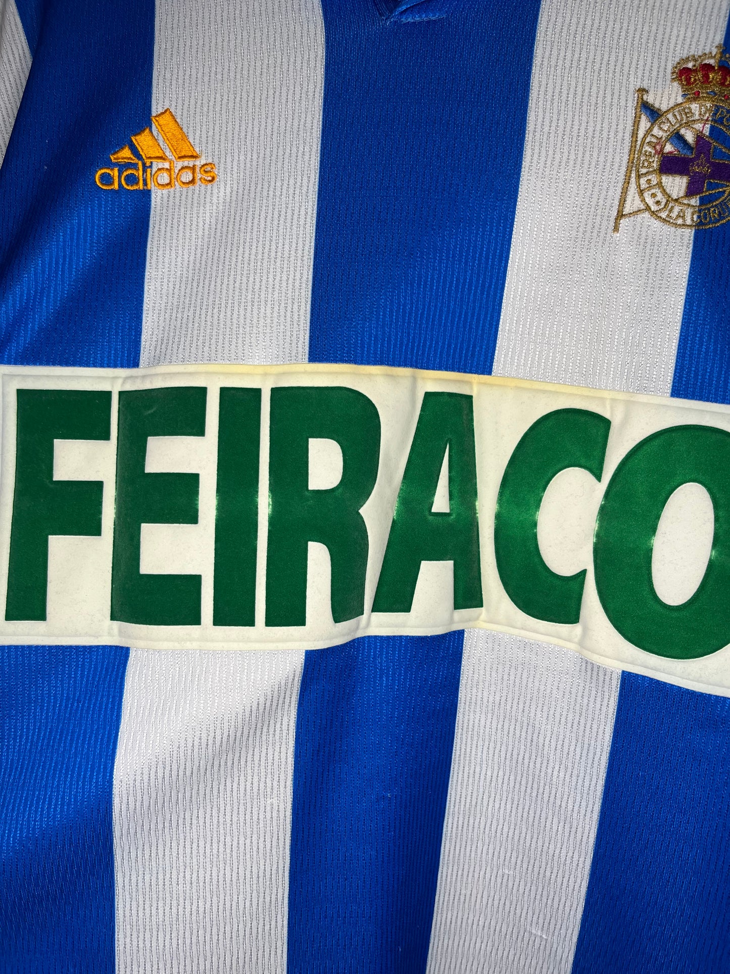 Deportivo La Coruna 1999-00 Home Shirt (XL) - 7/10