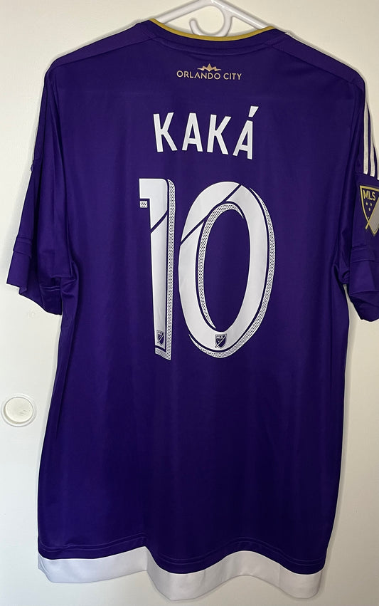 Orlando City 2015 Adizero Home Shirt Kaka (XL) - 10/10