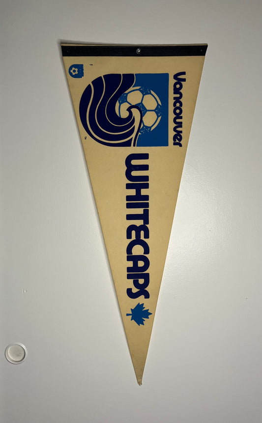 Vintage Vancouver Whitecaps 1974 NASL Pennant
