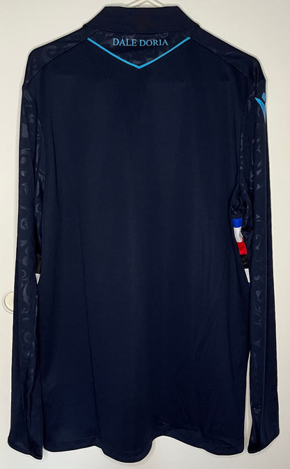 Sampdoria 2024-25 Long Sleeve Third Shirt (XXL) - BNWT