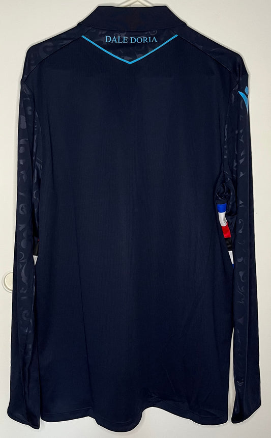 Sampdoria 2024-25 Long Sleeve Third Shirt (XXL) - BNWT