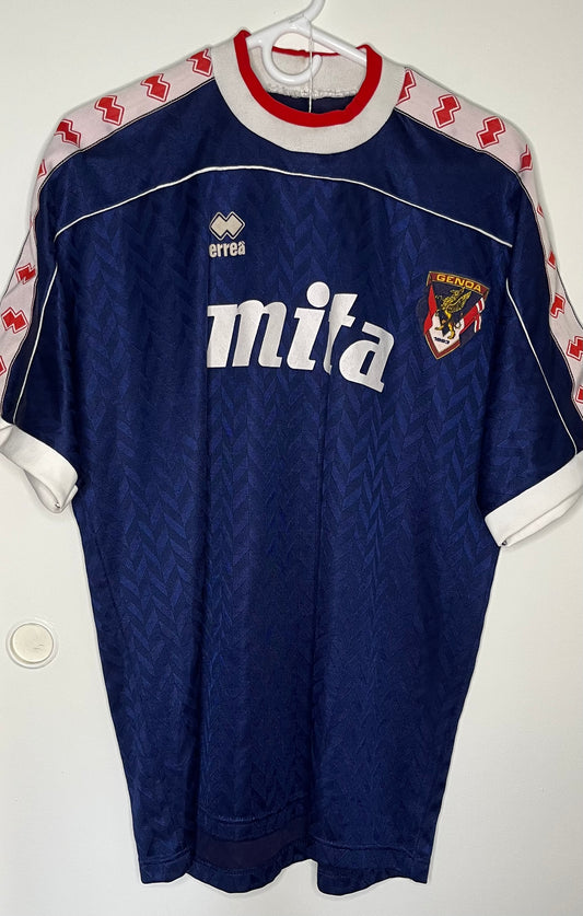 Genoa 1991-92 Training Shirt (L) - 8/10