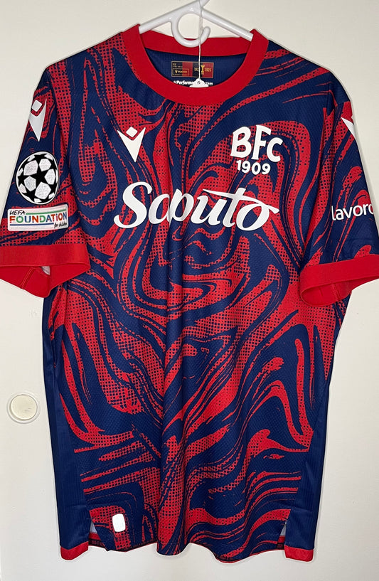 Bologna 2024-25 UCL Third Shirt Orsolini (XL) - 10/10