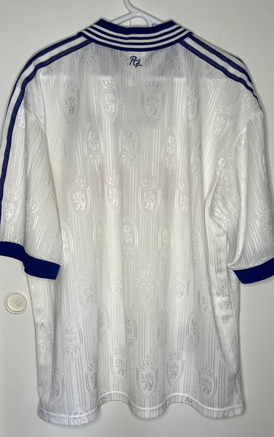 Real Zaragoza 1997-99 Home Shirt (XL) - 8/10