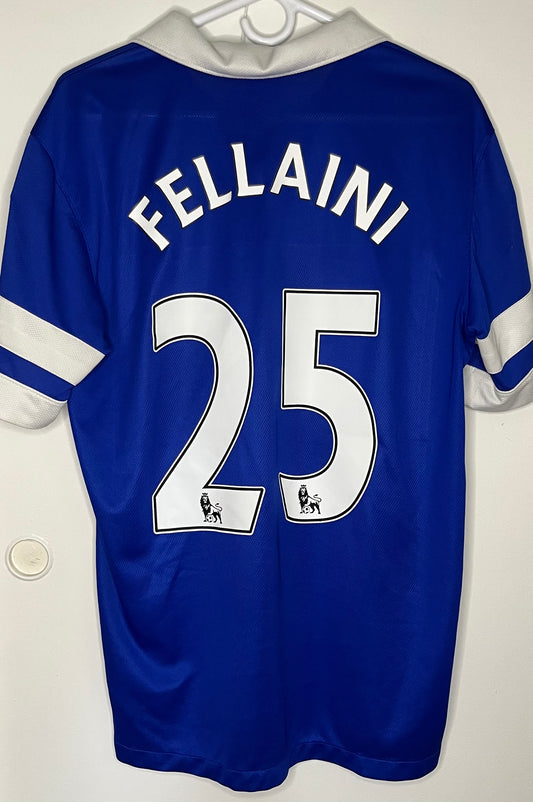 Everton 2013-14 Home Shirt Fellaini (L) - 10/10