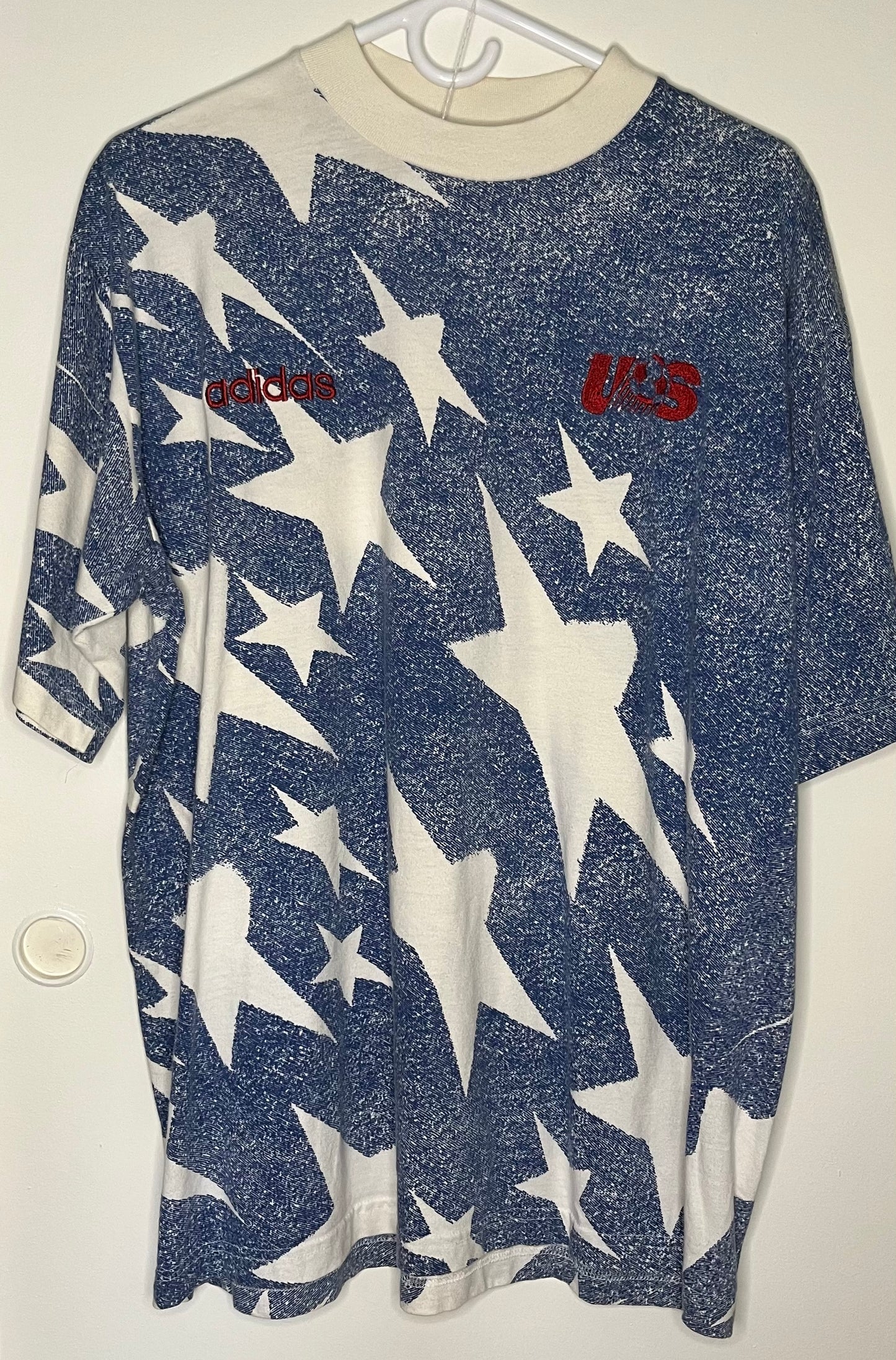 USA 1994 World Cup Adidas Denim Tee (L) - 8/10