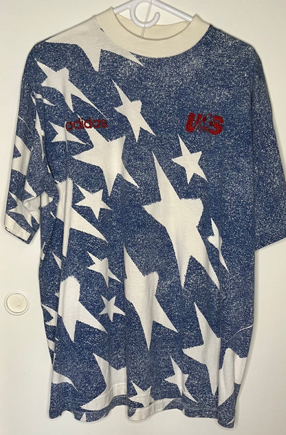 USA 1994 World Cup Adidas Denim Tee (L) - 8/10