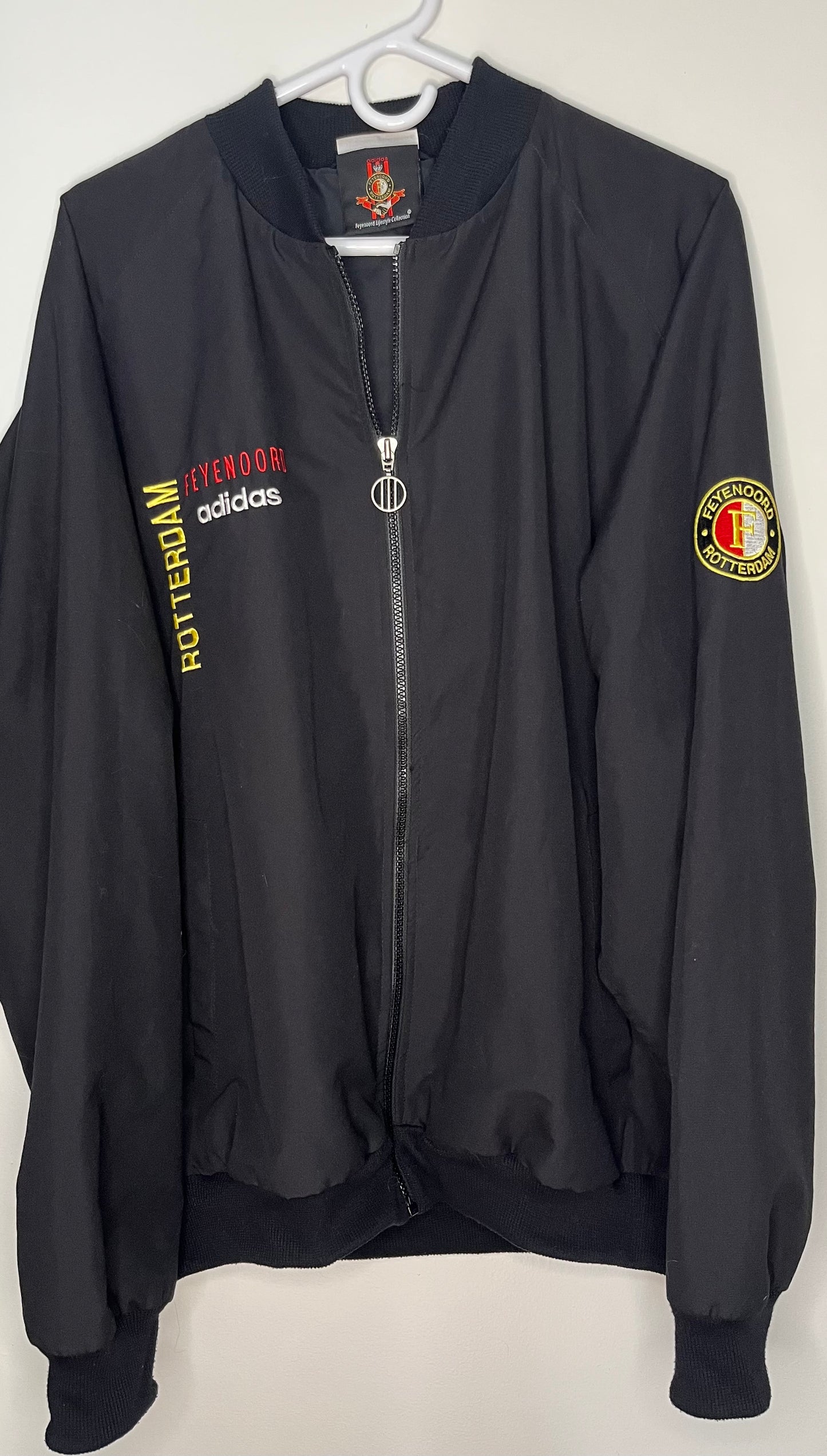 Feyenoord 1993-95 Adidas Bomber Jacket (L) - 8/10