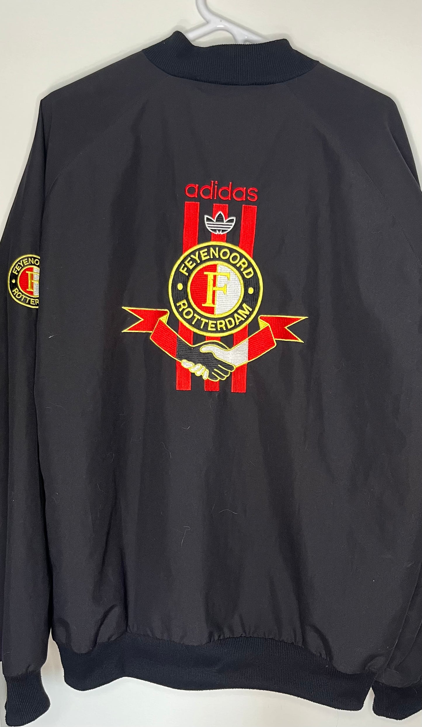 Feyenoord 1993-95 Adidas Bomber Jacket (L) - 8/10