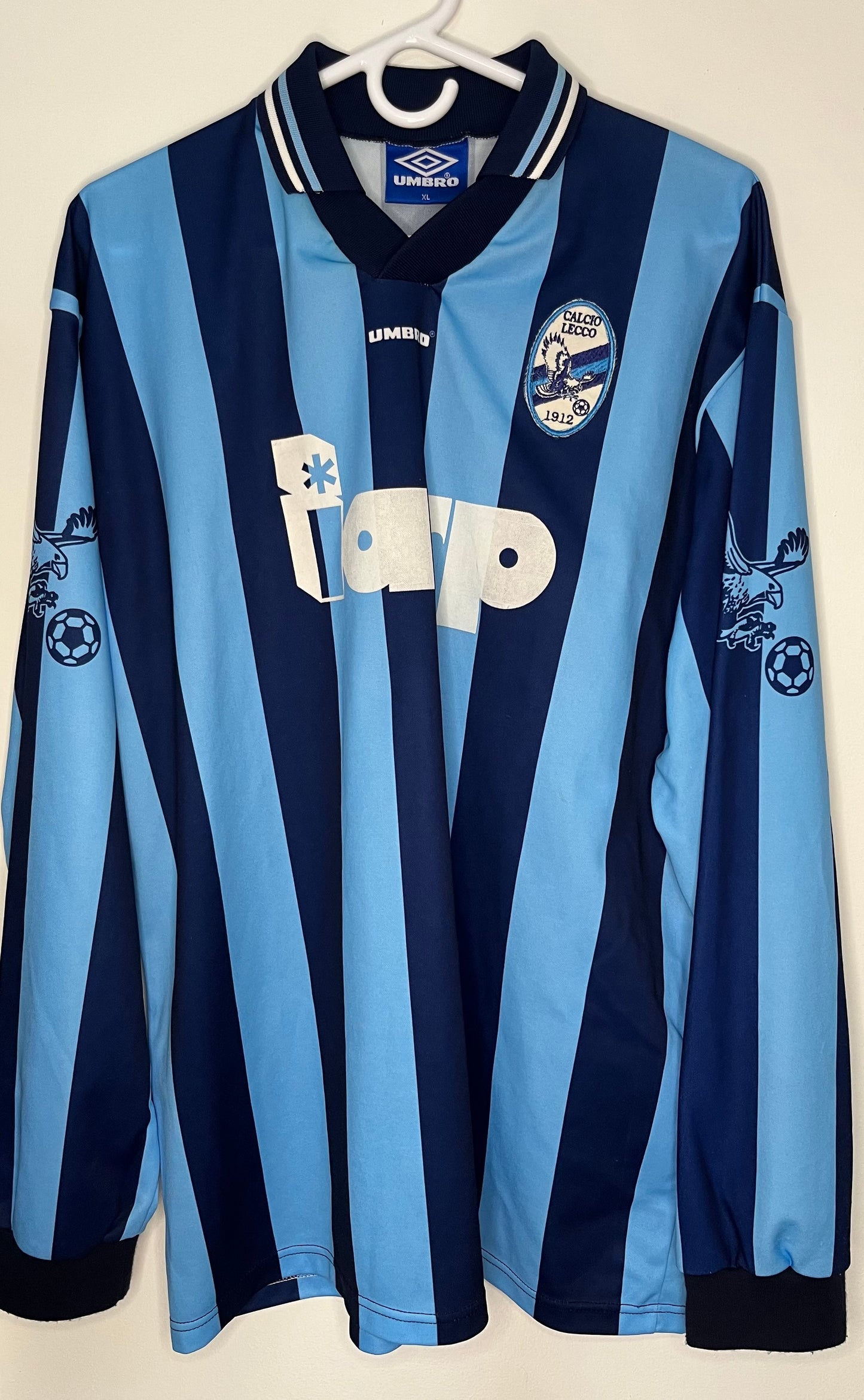 Lecco 1996-97 Long Sleeve Home Shirt (XL) - 8/10