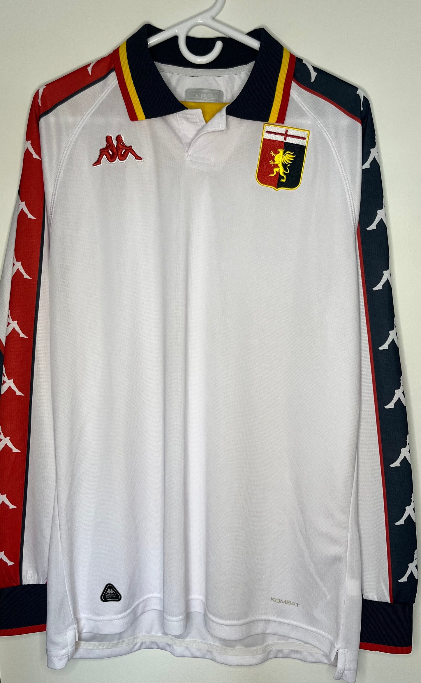 Genoa 1999-00 Long Sleeve Away Shirt Reissue (XL) - 10/10