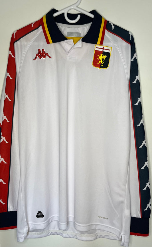 Genoa 1999-00 Long Sleeve Away Shirt Reissue (XL) - 10/10