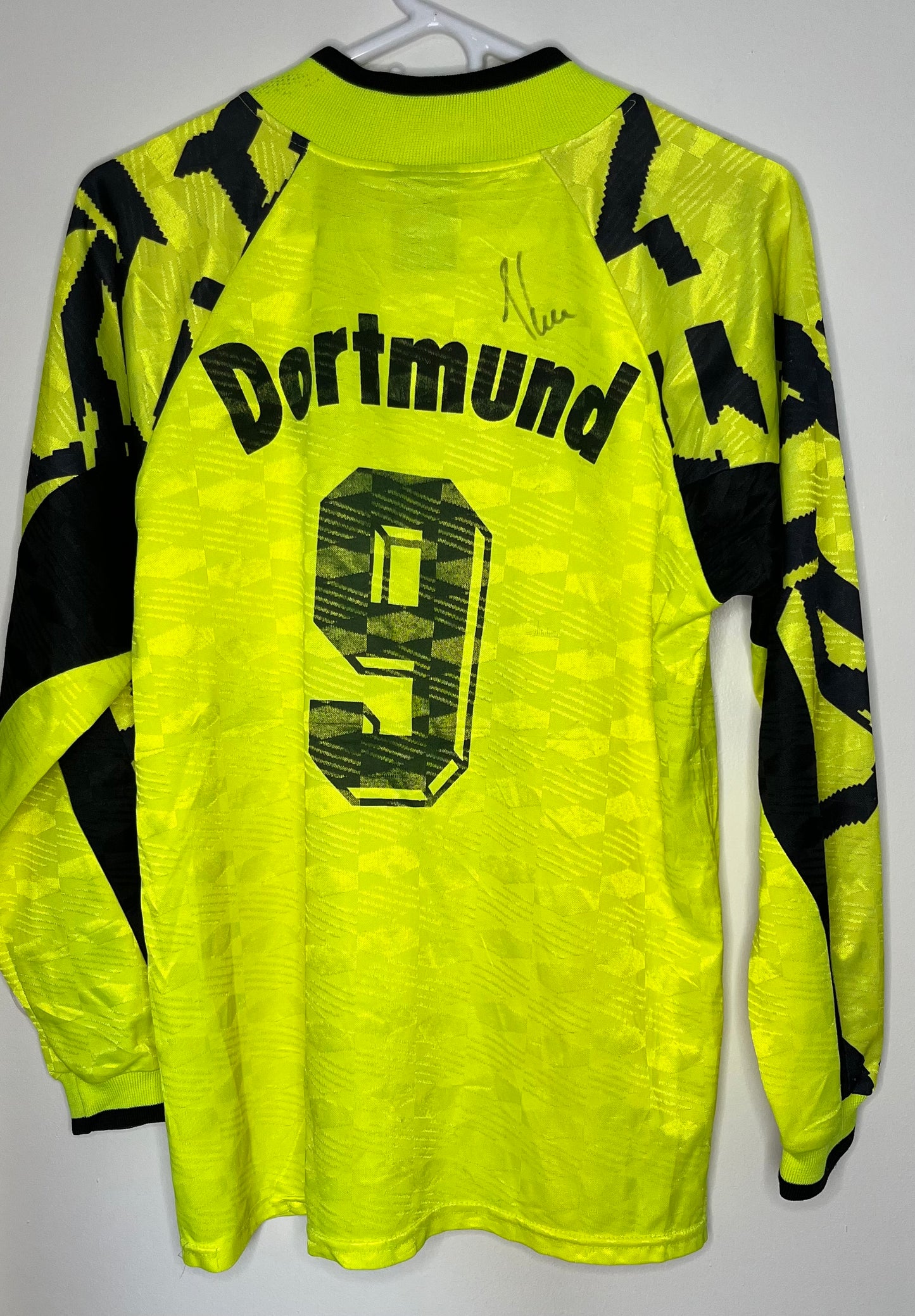 Borussia Dortmund 1991-92 Long Sleeve Home Shirt (S) - 6/10