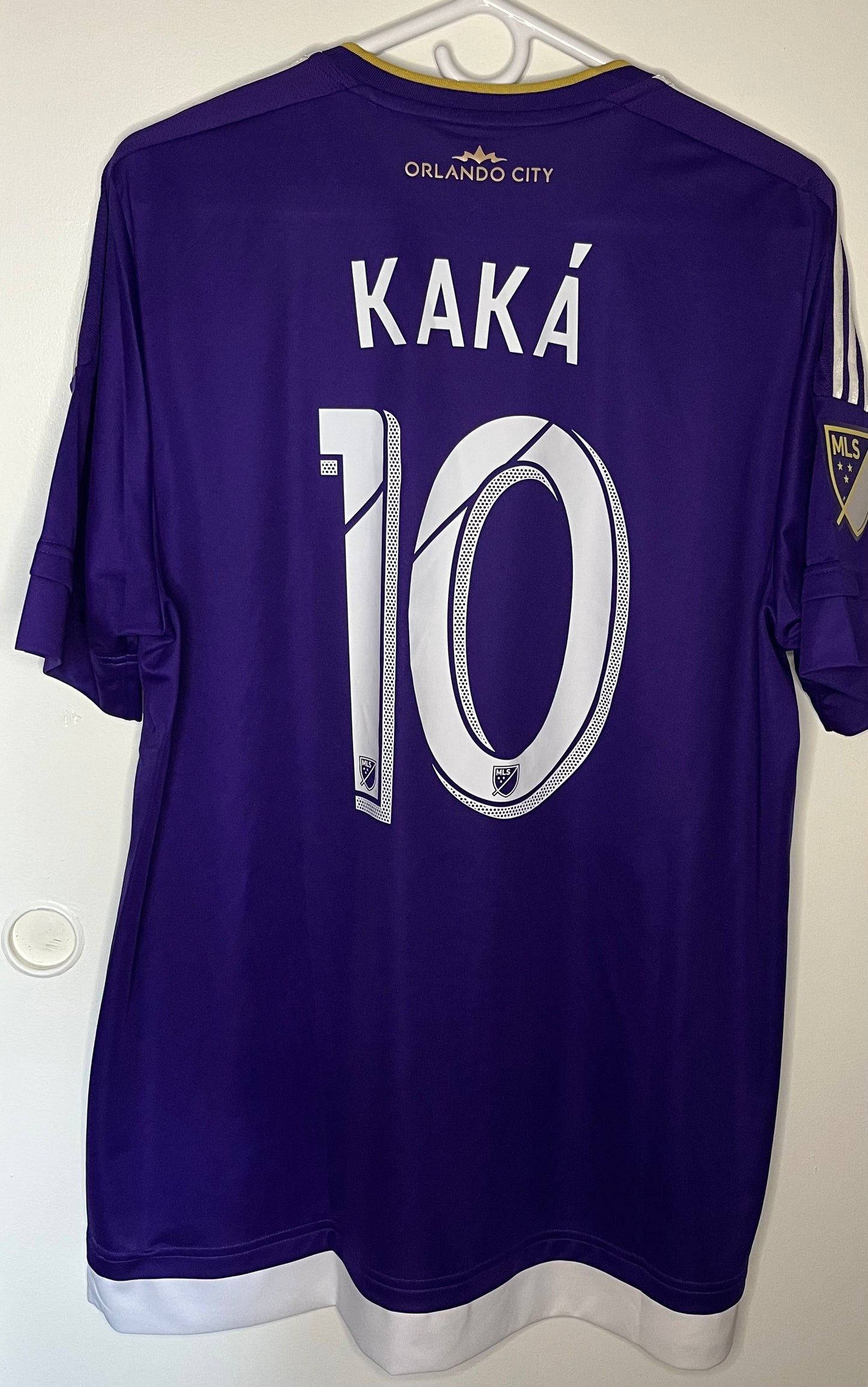 Orlando City 2015 Adizero Home Shirt Kaka (XL) - 10/10