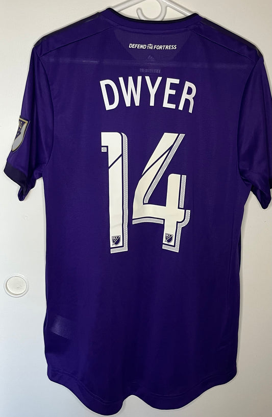 Orlando City 2019-20 Authentic Home Shirt Dwyer (M) - 10/10