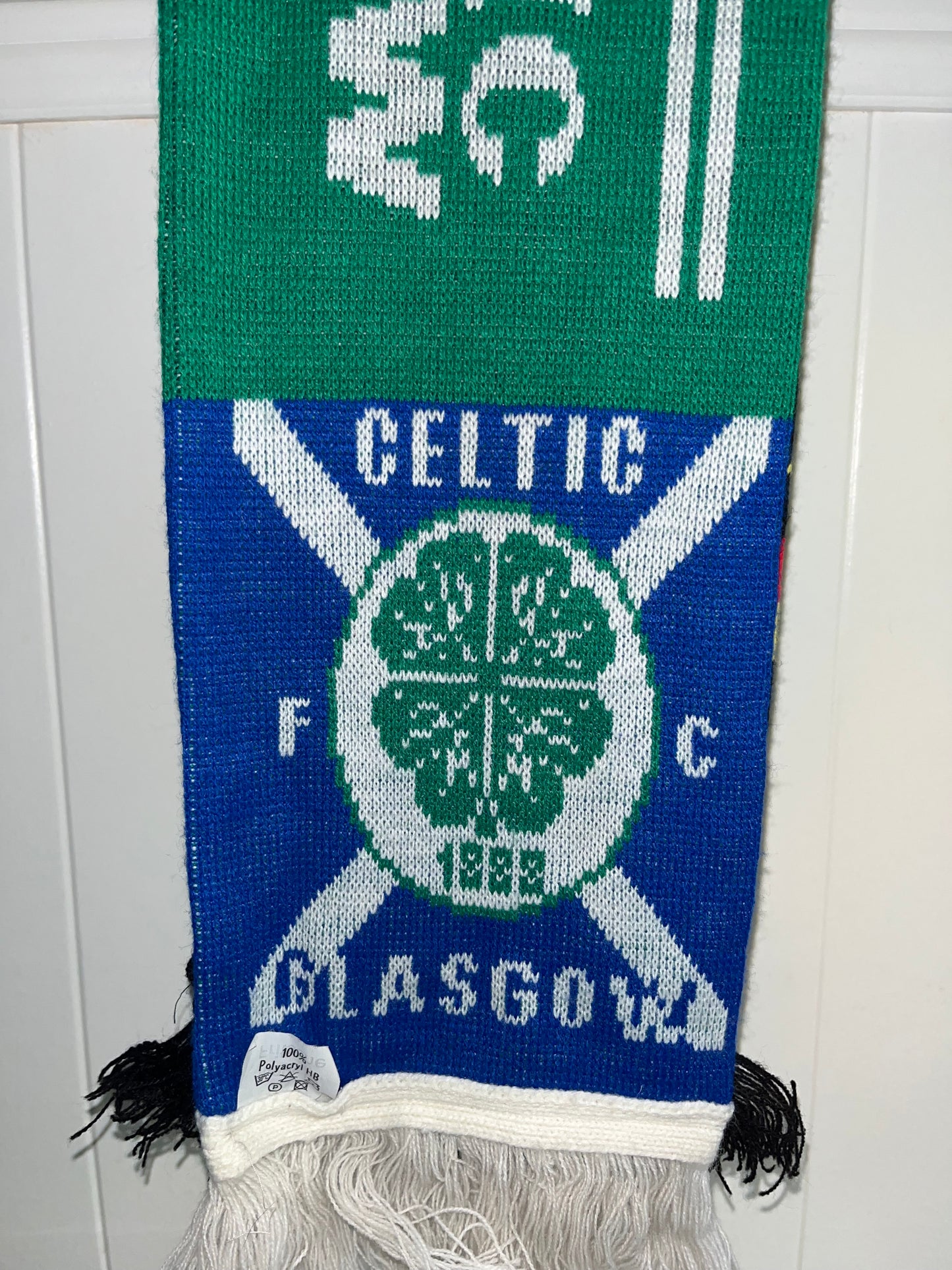 Celtic Borussia Dortmund Half and Half Scarf