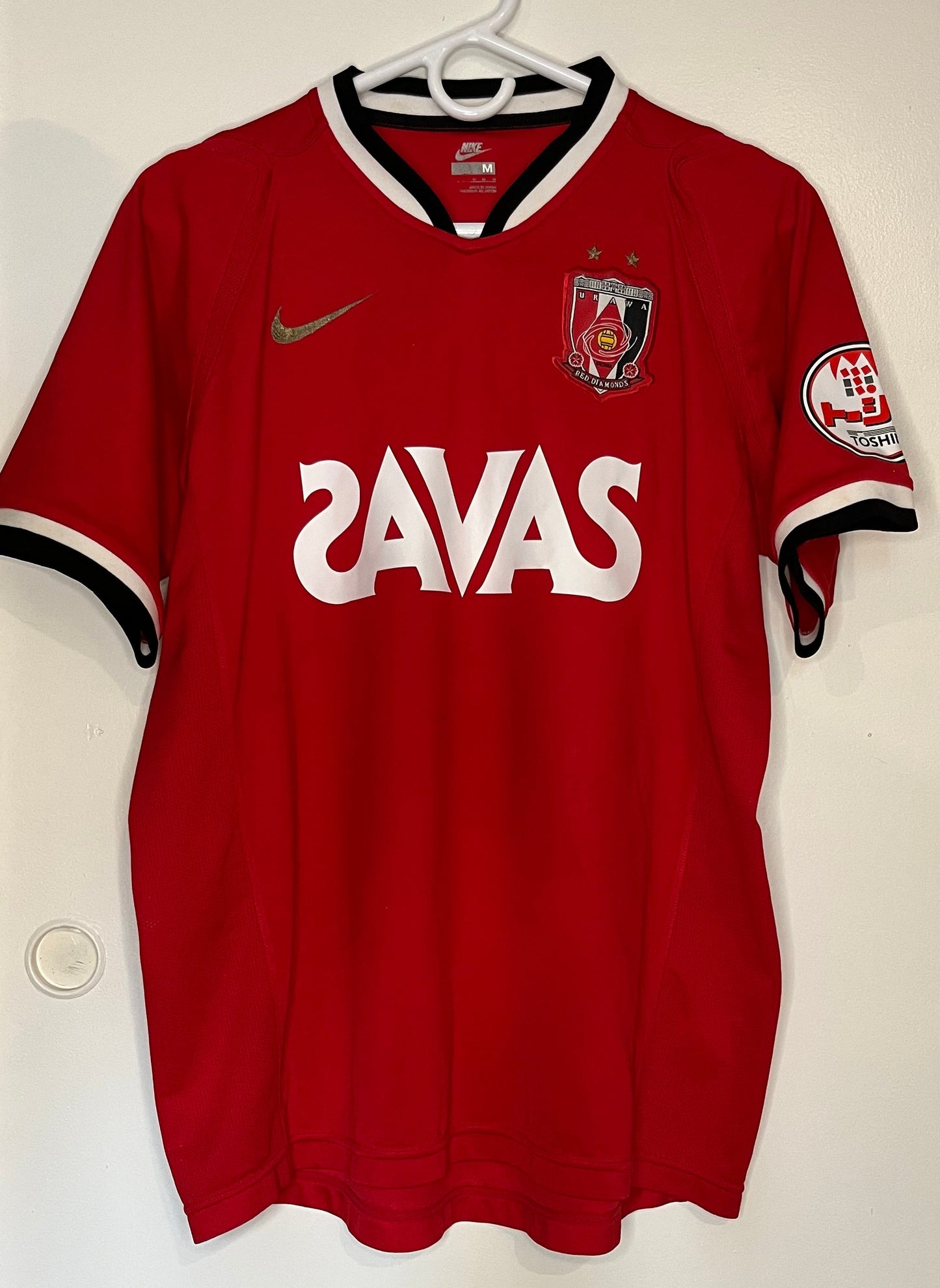Urawa Red Diamonds 2007 Home Shirt (M) - 8/10
