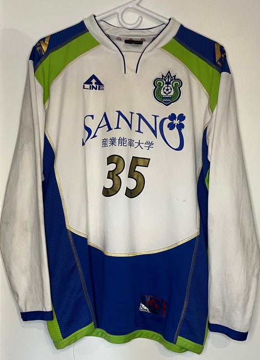 Shonan Bellmare 2009 Match Worn Away Shirt #35 (M) - 5/10