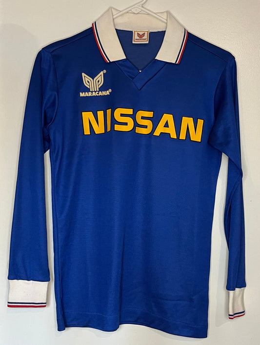 Nissan FC (Yokohma F. Marinos) 1989 Long Sleeve Jersey (S) - 9/10