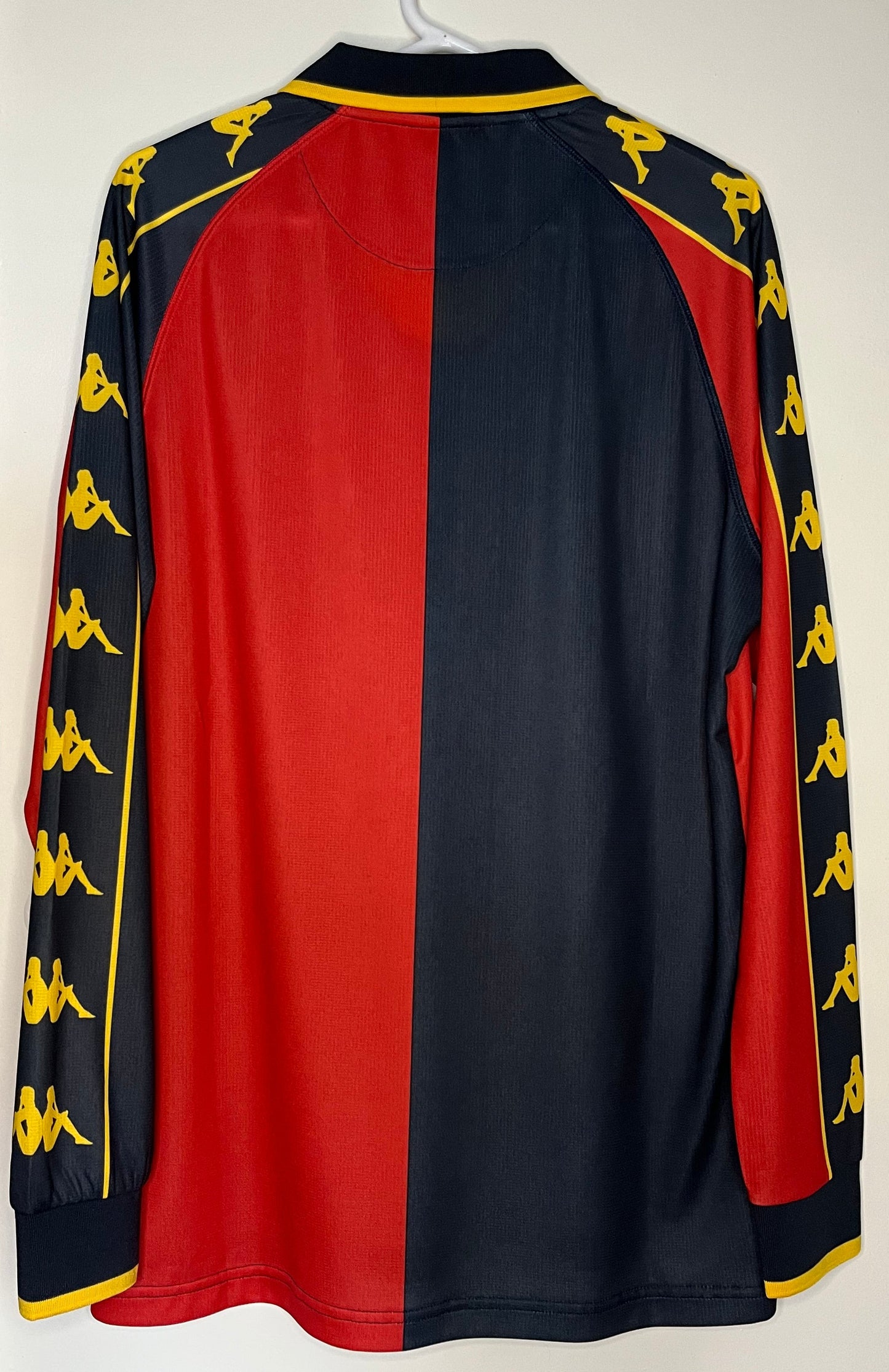 Genoa 1999-00 Long Sleeve Home Shirt Reissue (XL) - 10/10