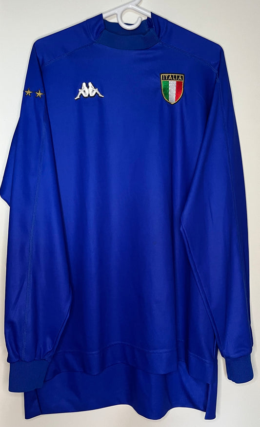 Italy 1999-00 Long Sleeve Home Shirt (XL) - 9/10